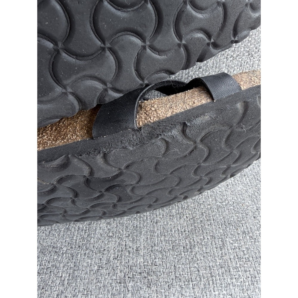 Birkenstock Mayari Black Birko-Flor Sandals EU 39 US Women 8 8.5 Comfort - Picture 14 of 14